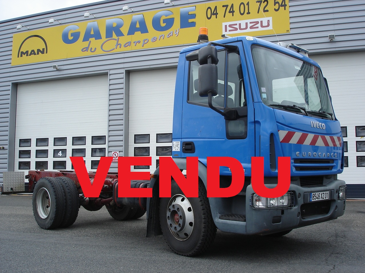 IVECO 130E18 CHASSIS CABINE