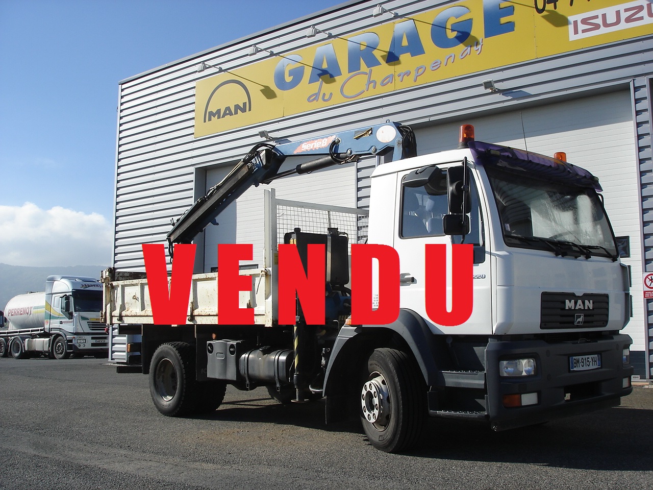 MAN 15T LE220 BENNE GRUE