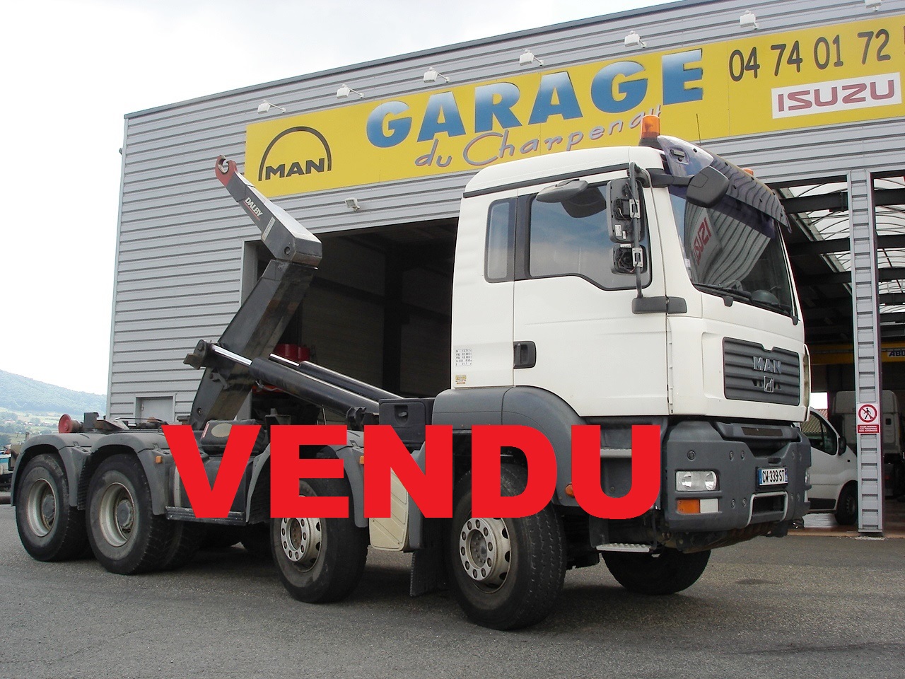 MAN 8X4 TGA 35.440 AMPLIROLL