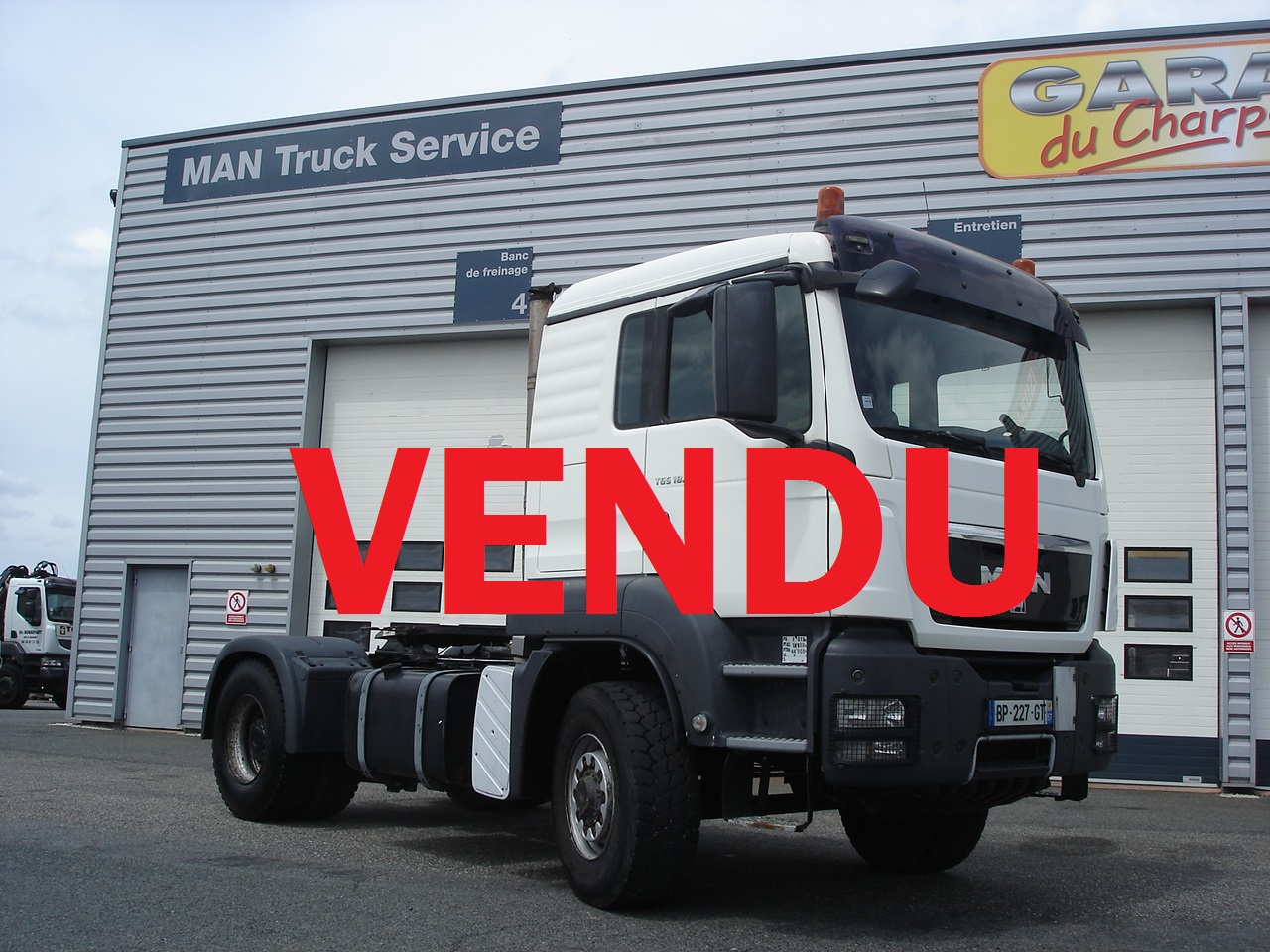 TRACTEUR MAN TGS 4X4 HYDRODRIVE