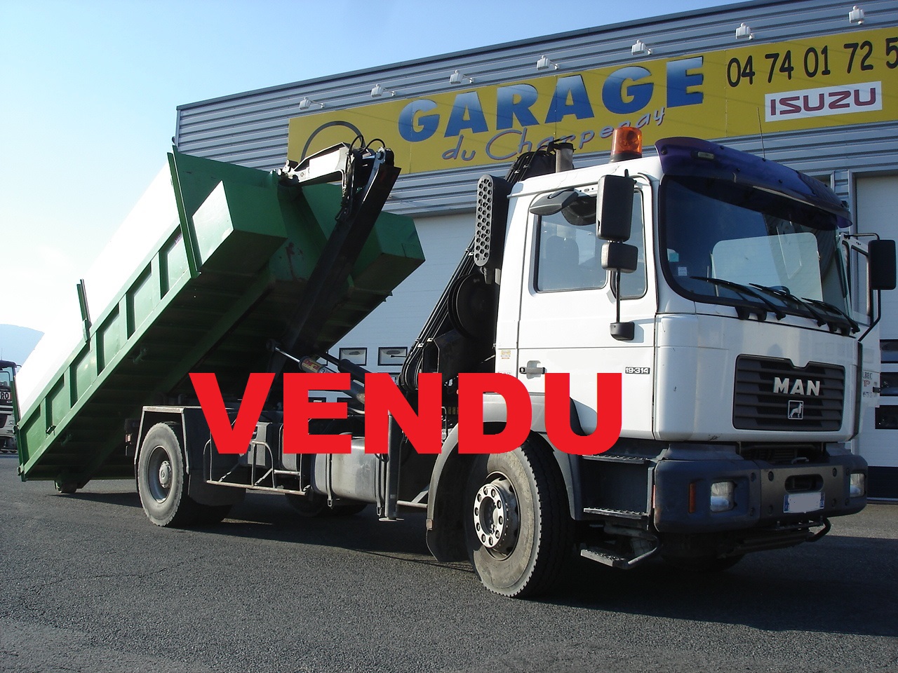 MAN 4x2 AMPLIROLL GRUE